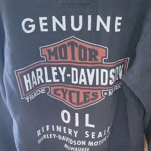 Harley-Davidson Black Zip Up Hoodie